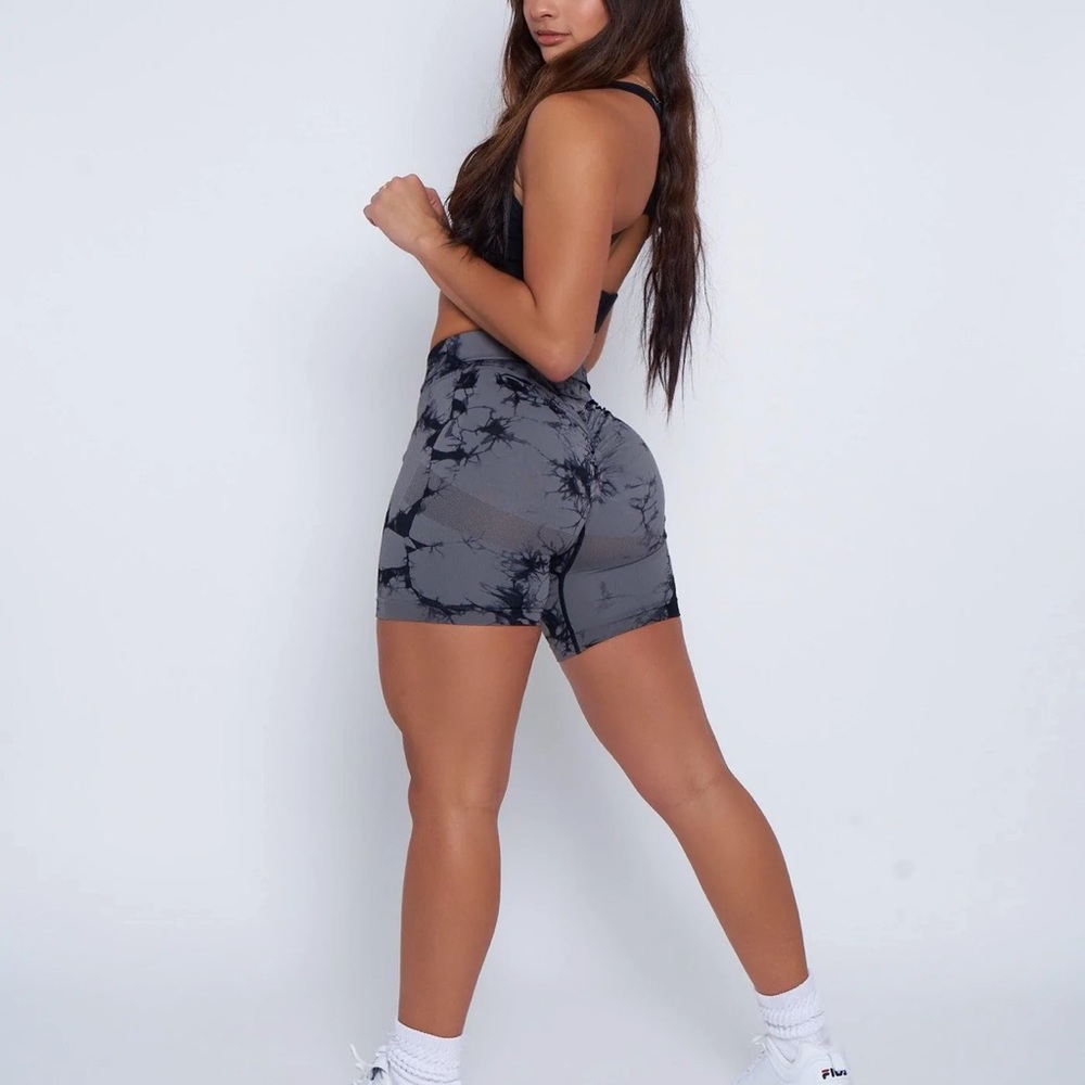 New PcheeBum shorts - grey and black